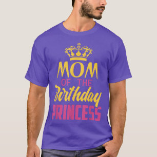 Camiseta Mamá De La Noche Princesa Funny Fiesta De Cumpleañ