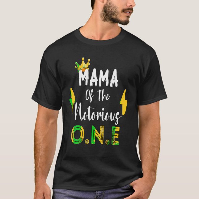 Camiseta Mamá De La Notoria Escuela De Un Viejo Hip Hop 1st (Anverso)