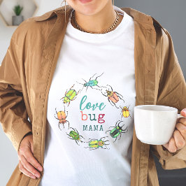 Camiseta Mamá de la pequeña amante a ser curada