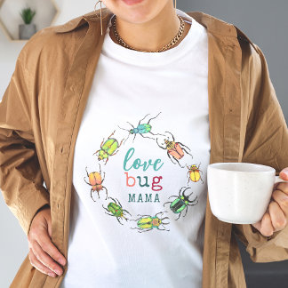 Camiseta Mamá de la pequeña amante a ser curada