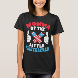 Camiseta Mamá de la pequeña mamadora 4 de julio