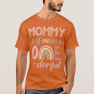 Camiseta Mamá de la pequeña Miss Maravilloso Boho de cumple