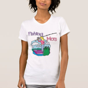 Camiseta Mamá de la pesca