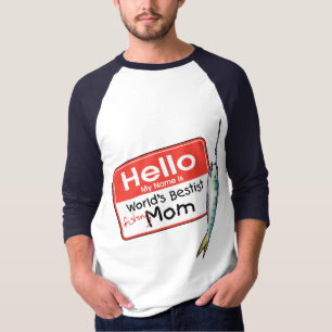 Camiseta Mamá de la pesca hola