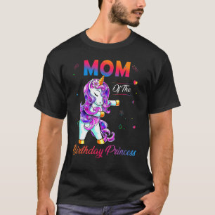 Camiseta Mamá De La Princesa De Cumpleaños Perdiendo Hombre