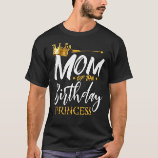 Camiseta Mamá De La Princesa Nacida Mamá Abuela N