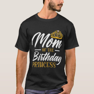 Camiseta Mamá De La Princesa Nacida Mamá Reina Mamá