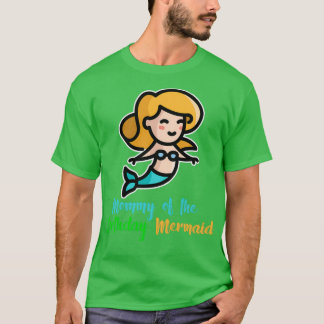 Camiseta Mamá De La Sirenita De Cumpleaños 37