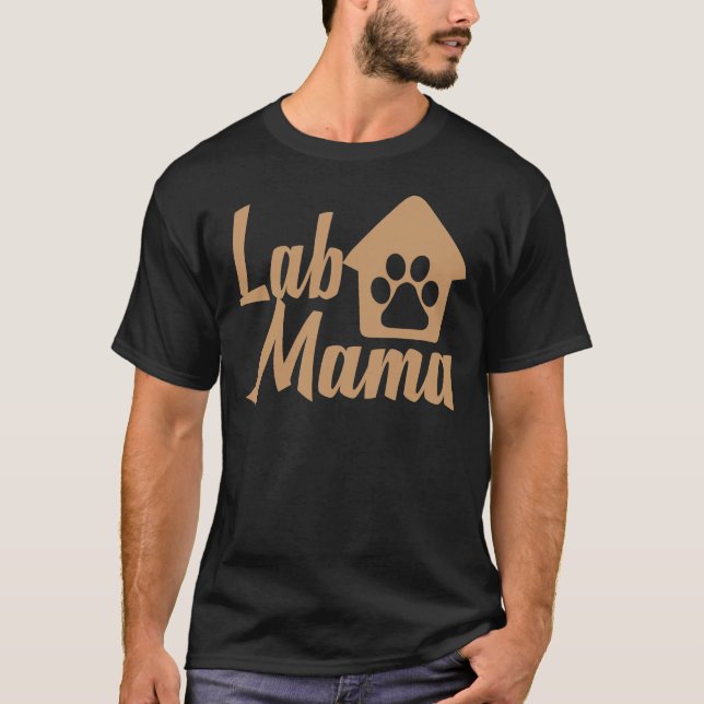 Camiseta Mama de laboratorio (Anverso)