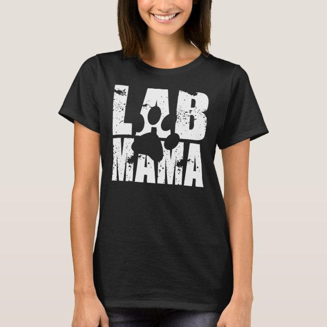 Camiseta Mamá de laboratorio (Anverso)