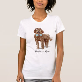 Camiseta Mamá de labradoodle personalizada Mom T Shirt
