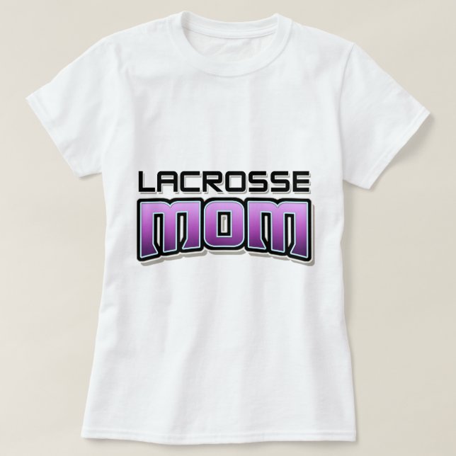 Camiseta MAMÁ de LaCrosse (Diseño del anverso)