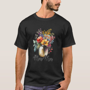 Camiseta Mamá de las flores silvestres