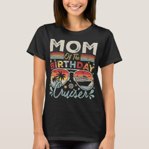 Camiseta Mamá de las mujeres de vacaciones de crucero de cu