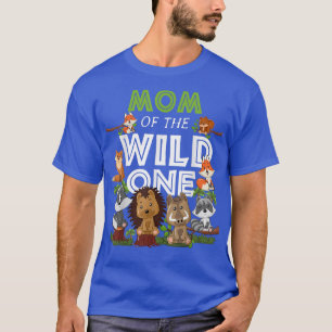 Camiseta Mamá de los animales salvajes de un zoológico cump
