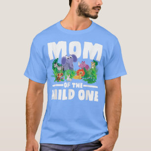 Camiseta Mamá De Los Animales Salvajes Del Zoológico Kawaii