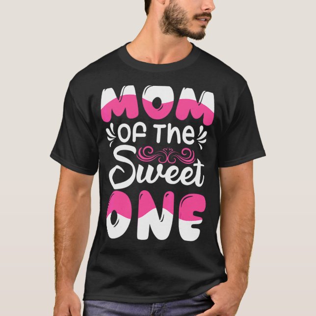 Camiseta Mamá de los dulces, un día lindo para la madre (Anverso)