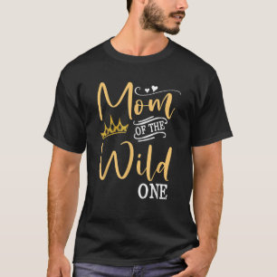 Camiseta Mamá de los niños salvajes Chicas cumpleaños mamá