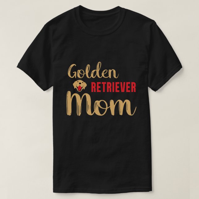 Camiseta mamá de los retoños de oro (Diseño del anverso)
