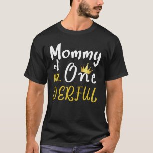 Camiseta Mamá de Mr Onederful Primera Una Derful Combinaci