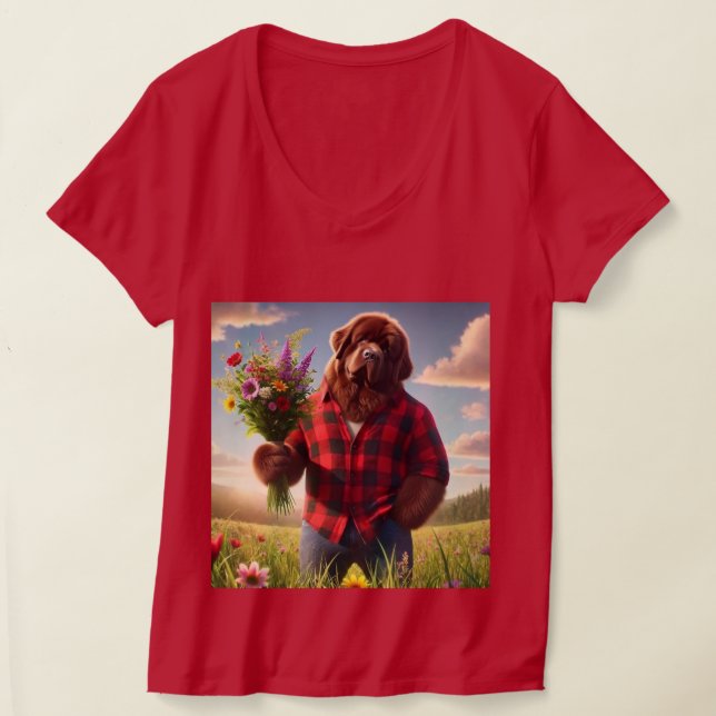 Camiseta Mamá de Newf (Distribución )