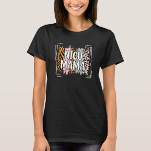 Camiseta Mamá De NICU Micro Preemie Bebé Mamá De Guerrero D