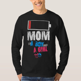 Camiseta Mamá De Niño Y Chica Madres Padres Día Cumpleaños