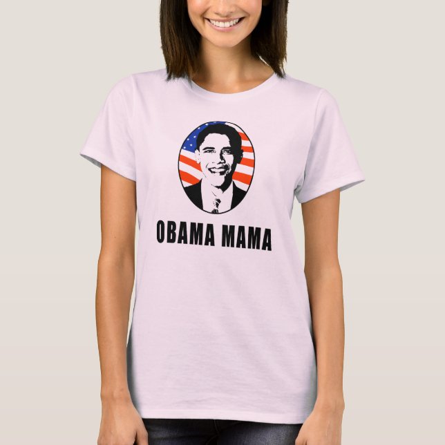 Camiseta Mamá de Obama (Anverso)