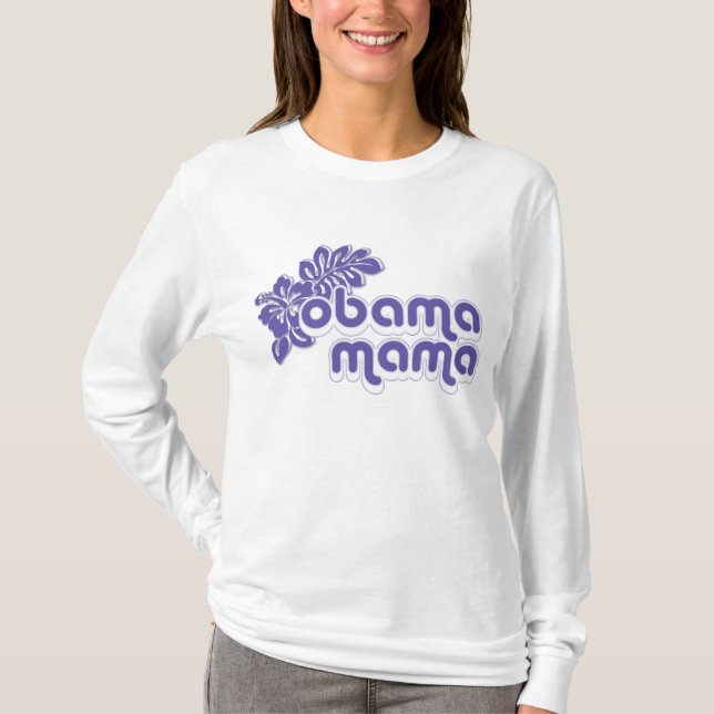 Camiseta mamá de obama (Anverso)