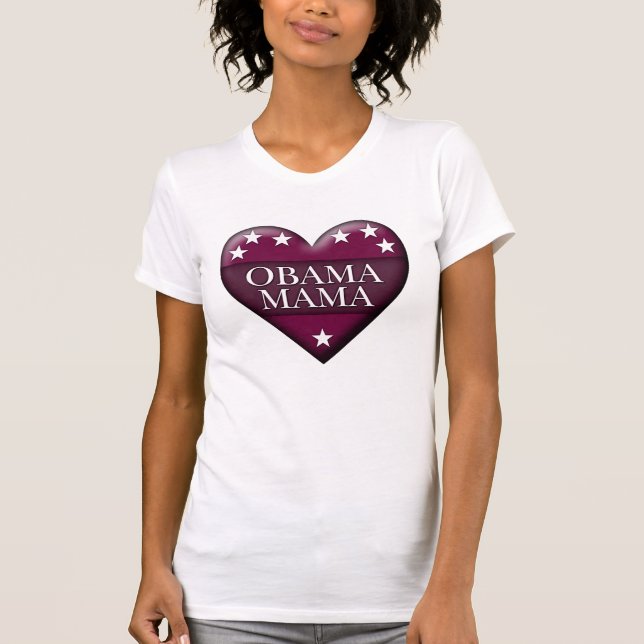 Camiseta mamá de obama (Anverso)