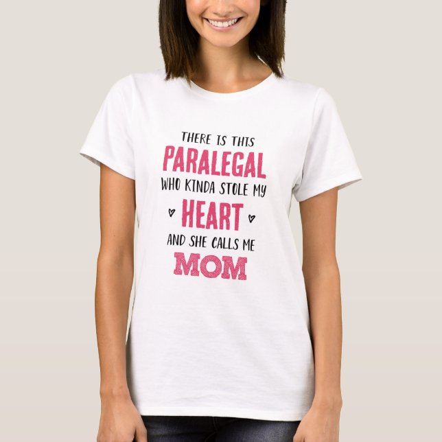 Camiseta Mamá de Paralegal (Anverso)