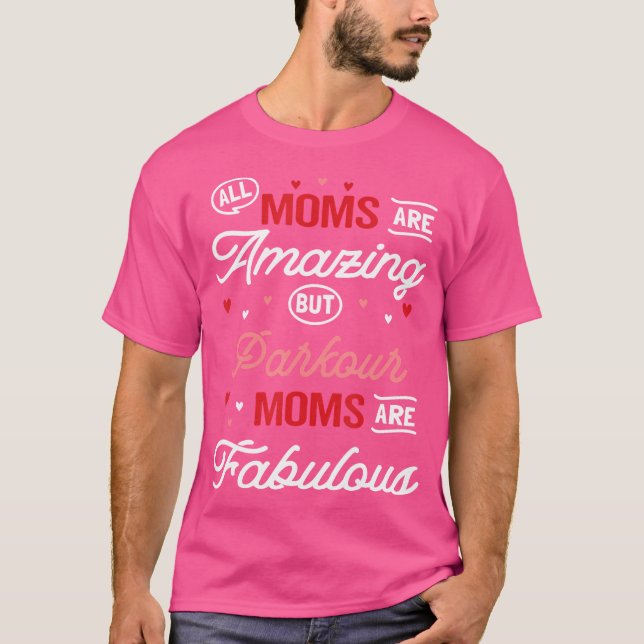 Camiseta Mamá de Parkour (Anverso)