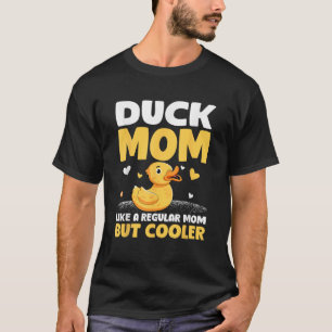 Camiseta Mamá de pato como mamá común y corriente, pero pap