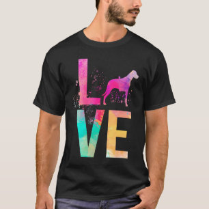 Camiseta Mamá de Perro Colorido Rhodesian Ridgeback