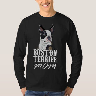 Camiseta Mamá de perro de Boston Terrier Fop