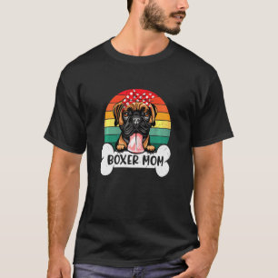 Camiseta Mamá de perro de Boxer Boxer