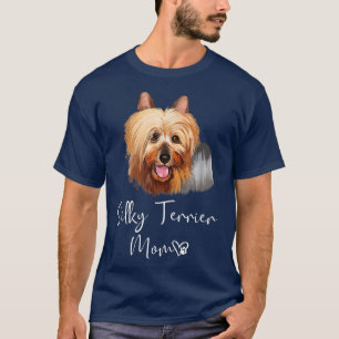 Camiseta Mamá de perro de los territorios sedosos australia