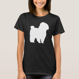 Camiseta Mamá de perro maltesa, papá, Mascota de cachorro