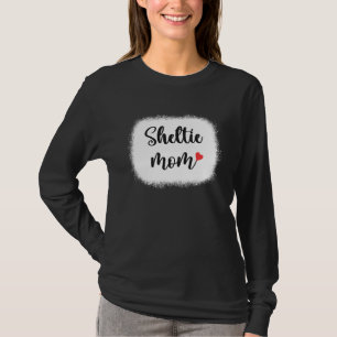 Camiseta Mamá de perro Sheltie mujer Shetland Sheepdog