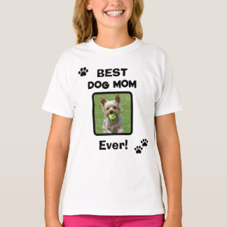 Camiseta Mamá de Perro y Gato más Linda Personalizada