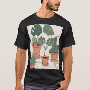 Camiseta Mamá de Plantas de Interior Amante de Jardines Cui