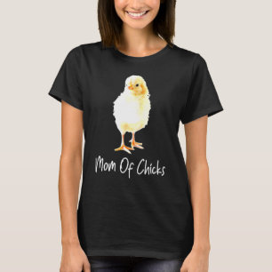 Camiseta Mamá de pollitos Amante de los pollos Granjera Mam