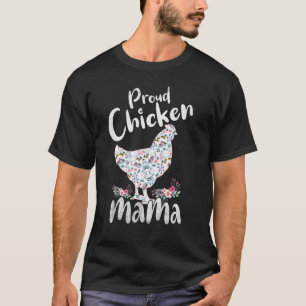 Camiseta Mamá de pollo Orgullosa Chicken Mamá