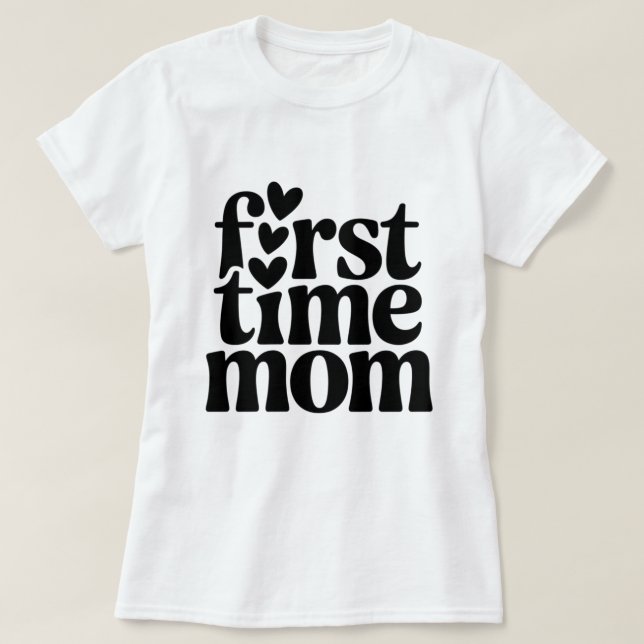 Camiseta mamá de primera (Diseño del anverso)