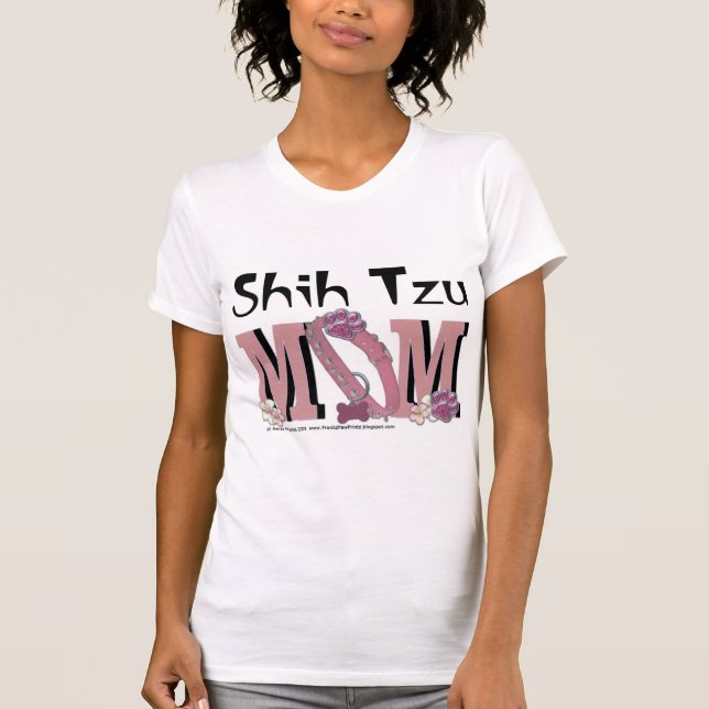 Camiseta MAMÁ de Shih Tzu (Anverso)