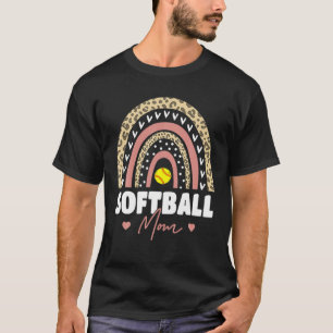 Camiseta Mamá de Softball divierte el día de la madre del a