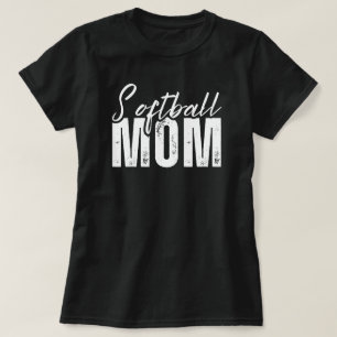 Camiseta Mamá de Softbol   Día de partida   Sofball Mama Bl