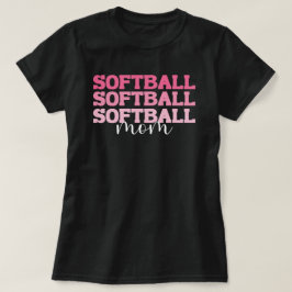 Camiseta Mamá de Softbol | Día de partida | Sofball Mama Bl