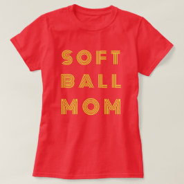 Camiseta Mamá de Softbol | Día de partida | Sofball Mama Bl