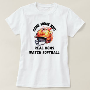 Camiseta Mamá de Softbol   Softbol Mama   Día de partida